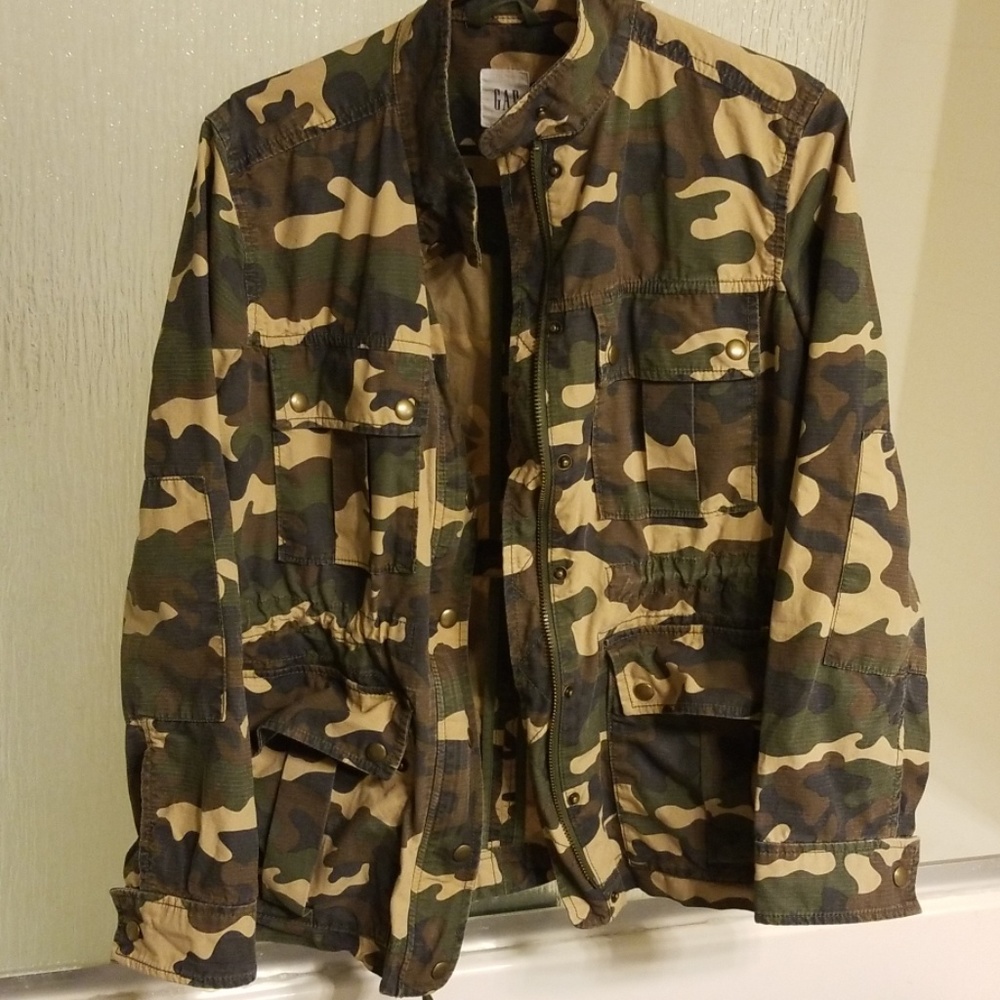 Camo military jacket